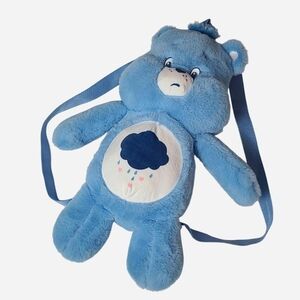 Care Bears Blue Plush Backpack